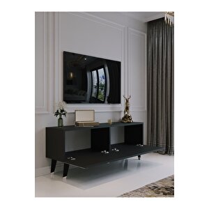 Festival Tv Sehpası S6305-4 Antrasit Silver Detaylı Minifiks Bağlantı Tv Ünitesi