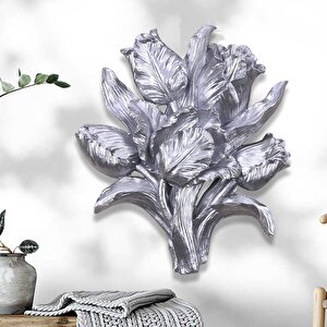 Tulipa Dekoratif Çiçek Gümüş