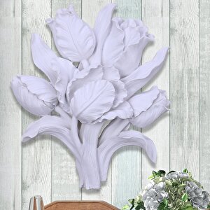 Tulipa Dekoratif Çiçek Beyaz