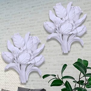 Tulipa Dekoratif Çiçek Beyaz
