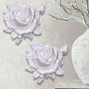 Roze Dekoratif Çiçek İnci