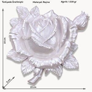 Roze Dekoratif Çiçek İnci