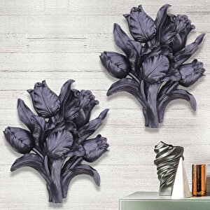 Tulipa Dekoratif Çiçek Siyah