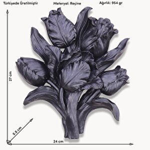 Tulipa Dekoratif Çiçek Siyah