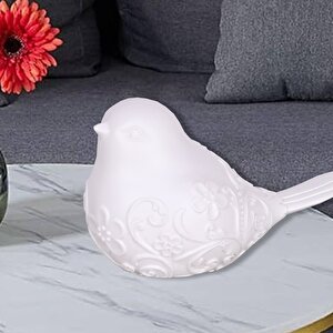 Birdy Dekoratif Obje Beyaz