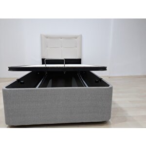 Baza-başlık Standrat 13418 Model Suni Deri Başlık Metal Çelik 90*190 El Yapım