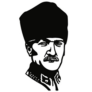 Artécora , Atatürk Kalpaklı Metal Duvar Tablo