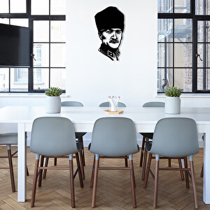 Artécora , Atatürk Kalpaklı Metal Duvar Tablo