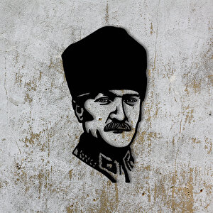 Artécora , Atatürk Kalpaklı Metal Duvar Tablo