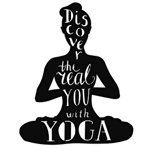 , Yoga Metal Duvar Tablo
