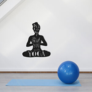 , Yoga Metal Duvar Tablo
