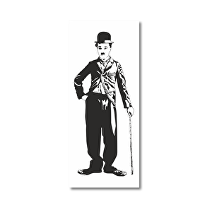 El Yapımı Üç Boyutlu Charlie Chaplin Tablo