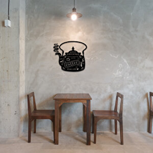 Artécora , Coffee First-dolu Metal Duvar Tablo