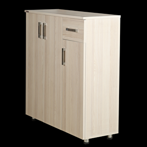 Ayakkabılık 12953 Beyaz Çok Amaç Model Akçaağaç Hard Suntalam Demonta El Yapım