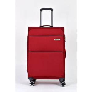 Ultra Light Kumaş Orta Boy Valiz Bordo Pc6050