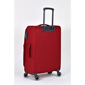 Ultra Light Kumaş Orta Boy Valiz Bordo Pc6050