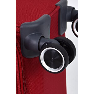 Pierre Cardin Ultra Light Kumaş Orta Boy Valiz Bordo Pc6050