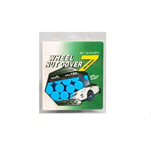 Bijon Kılıfı Silikonlu 17mm 20'li Mavi / Jtsk43