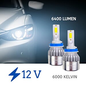 Ultratech Led Xenon Şimşek Etkili H9005 3200lm / Laam895