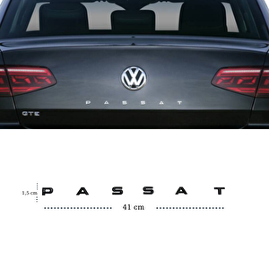 Space Passat Bagaj Yazısı Yeni Siyah / Yaci156-s
