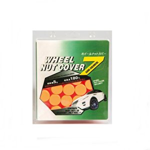 Bijon Kılıfı Silikonlu 19mm 20'li Turuncu / Jtsk35
