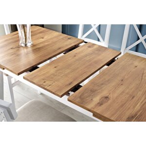 Lima Modern Açılır Sadece Mutfak Masası 70x120 Çam