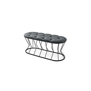 Chester Kum Saati Metal Ayak Bank Bench 90cm