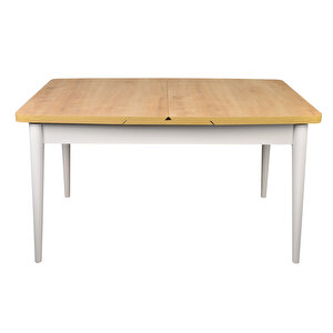 Kelebek Açılır Mdf Sadece Mutfak Masası 70*110cm Beyaz