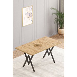 Will Atlantik 70x120 Sabit Mutfak Masası Yemek Masası Masa Sandalye Takımı 4 Gri Sandalye Gri