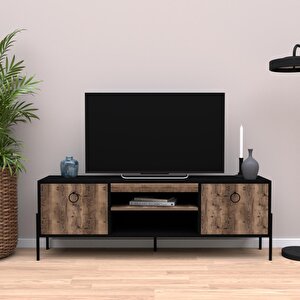 D1540 Juno Tv Ünitesi 160cm. Siyah-lidya