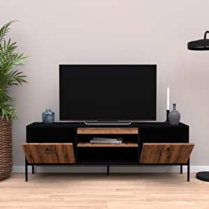 D1570 Juno Tv Ünitesi 160cm. Siyah-hat