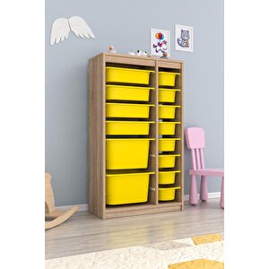 Montana Xs 14 Sepetli Dolap Çok Amaçlı Dolap 2d4k8u Sarı