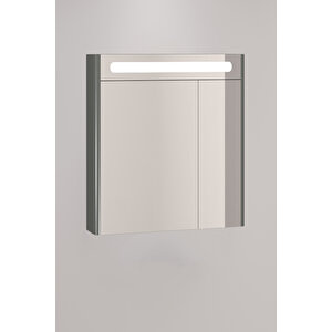 Maria - Mauna 60 Cm Led Aynalı Üst Modül Antrasit
