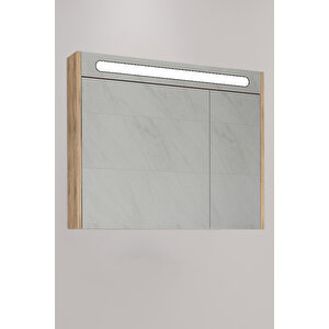 Napoli 80 Cm Led Aynalı Üst Modül Dorado