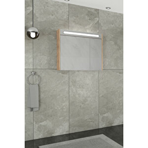 Napoli 80 Cm Led Aynalı Üst Modül Dorado