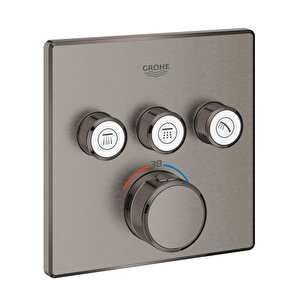 Smartcontrol Üç Valfli Akış Kontrollü, Ankastre Termostatik Duş Bataryası - 29126al0