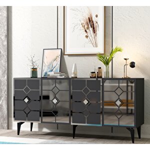 Irmak Konsol Şık , Modern Antrasit-Gümüş Antrasit Gümüş