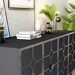 Çağla Konsol Antrasit- Gümüş