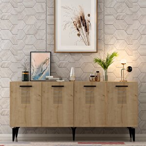 Assi̇mo 4 Kapakli Konsol Safirmeşe-Safirmeşe Safir Meşe