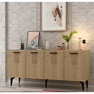 Assi̇mo 4 Kapakli Konsol Safirmeşe-Safirmeşe Safir Meşe