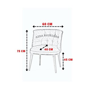 Berjer-koltuk- Balkonkoltuğu- Berjer Koltuk- Ceviz Ayak - Sarı