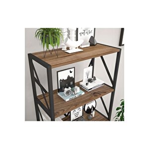 Wind Metal Kitaplık Cevi̇z