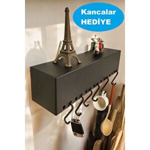 Yapışkanlı Duvara Monte Kancalı Baharatlık – Mutfaklar İçin Pratik Ve Şık Düzenleme Çözüm Beyaz