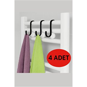 6 Adet Plastik Havlupan Kancası Banyo Askısı Banyo Düzenleyici Lif Kese Askısı Mutfak Askılık Beyaz-Gri