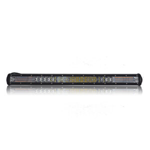 64cm Offroad Sis Lambası Beyaz-amber Çakarlı 216w   Adet  12-30v / Lass304