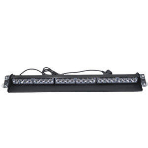 Çakar Lamba 70cm 12-30v Vantuzlu 24 Ledli Kırmızı-mavi / Lapa541