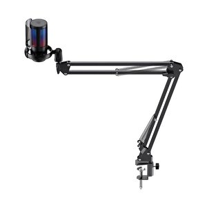 Havit Gamenote Gk50 Pro Rgb Gaming Profesyonel Oyuncu Yayıncı Mikrofonu Ve Masa Standı