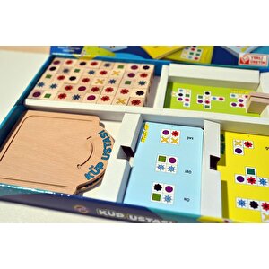 Küp Ustası: Mantık Ve Matematik Zeka Oyunu Eğitici Ve Eğlendirici Doğal Ahşap Akıl Oyunu