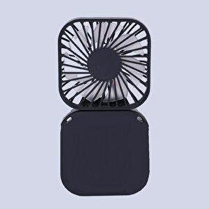 Torima F-05 Mini Fan Tutmalı Şarjlı 3 Kademeli Vantilatör Klima Soğutucu Fan Siyah