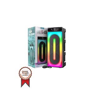 Torima Gts-1771 Taşınabilir Rgb Ledli Bluetooth Hoparlör Usb-tf Siyah